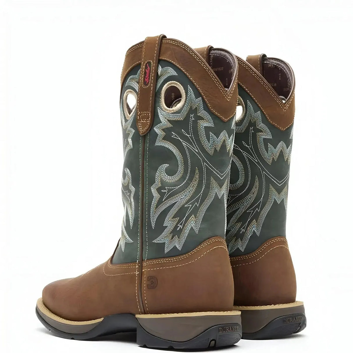 Durango Rebel Pull-On Western Boot Saddlehorn And Clover Cover
