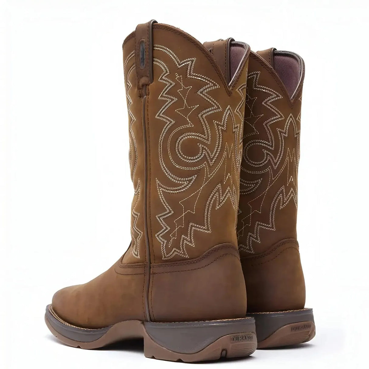 Durango Rebel Pull-On Western Boot Brown Side