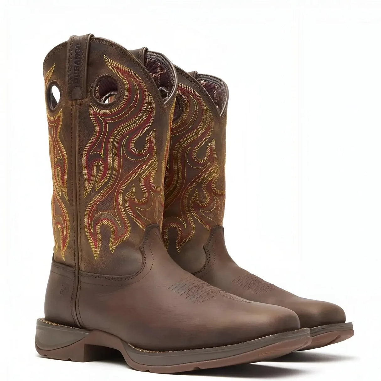 Durango Rebel Western Boot Dark Chestnut Heel