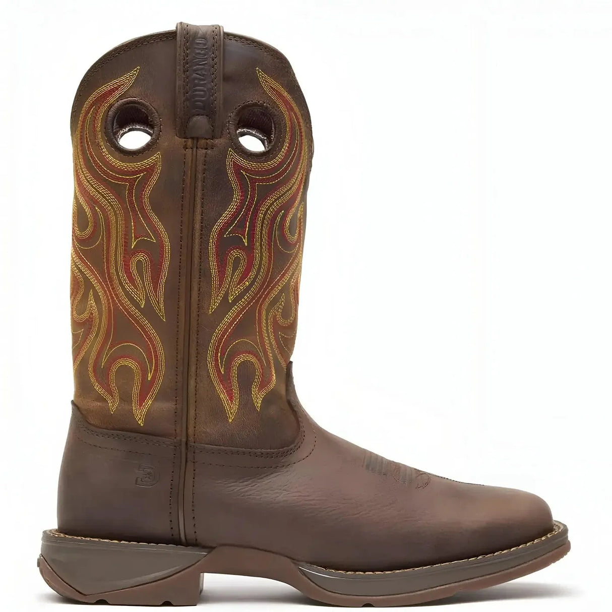 Durango Rebel Western Boot Dark Chestnut Medial