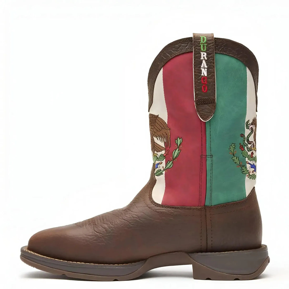 Durango Rebel Steel Toe Mexico Flag Western Boot Cover