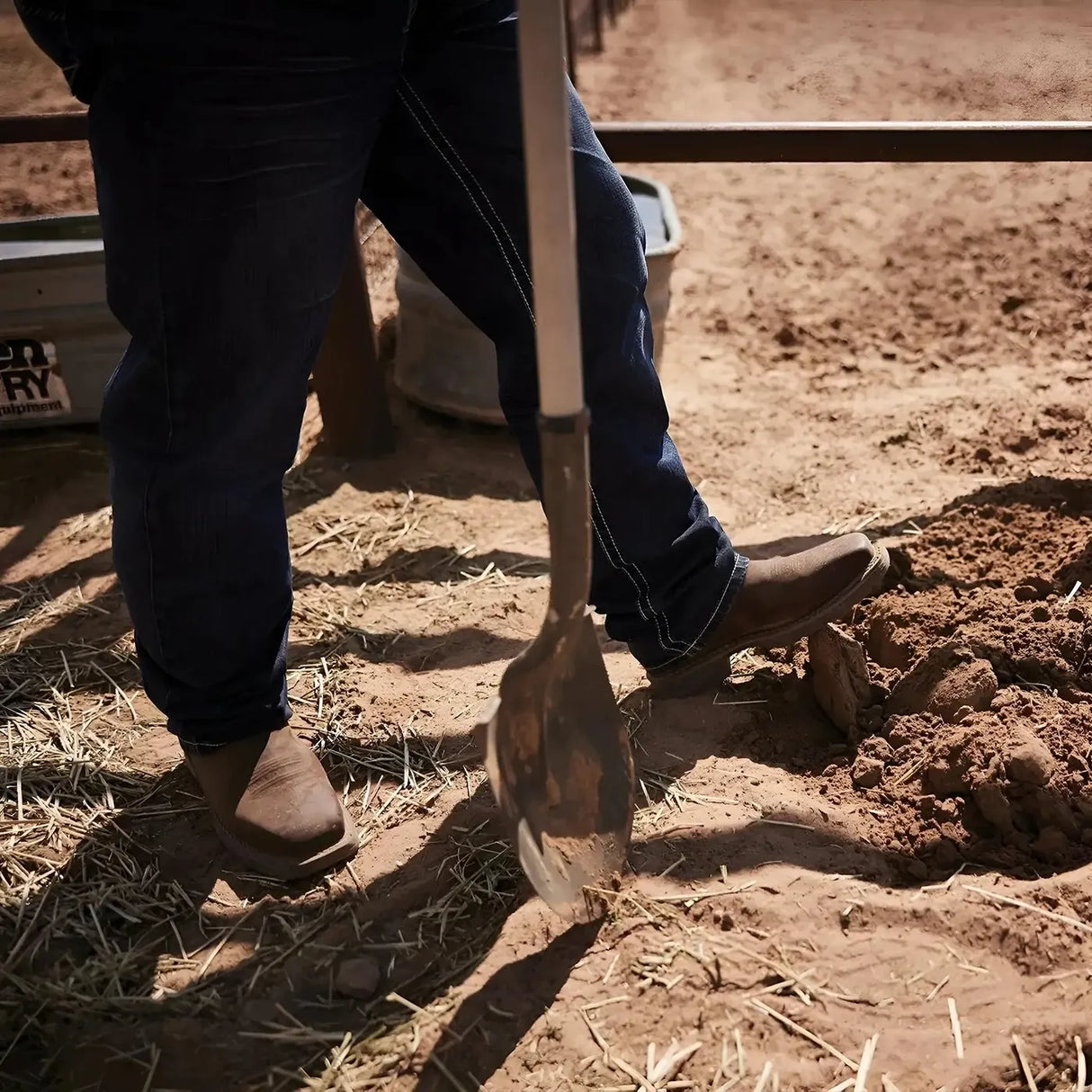 Durango Rebel Steel Toe Texas Flag Western Boot Heel