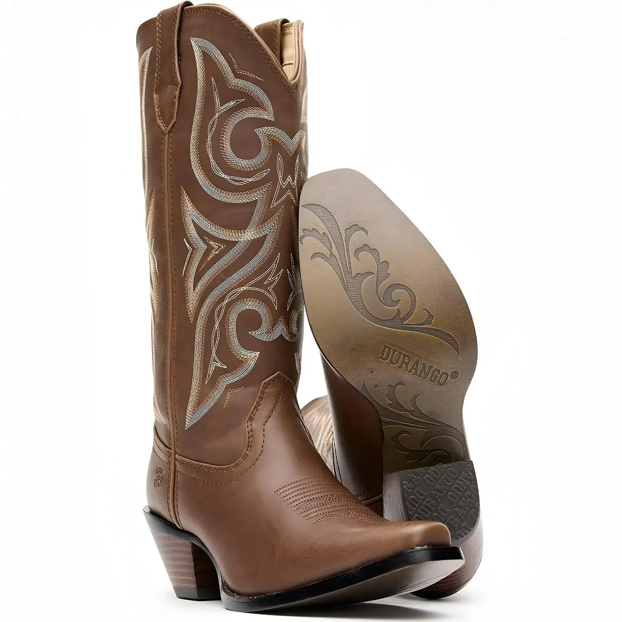 Durango Women's Crush by Durango Milk Chocolate Western Boot Side