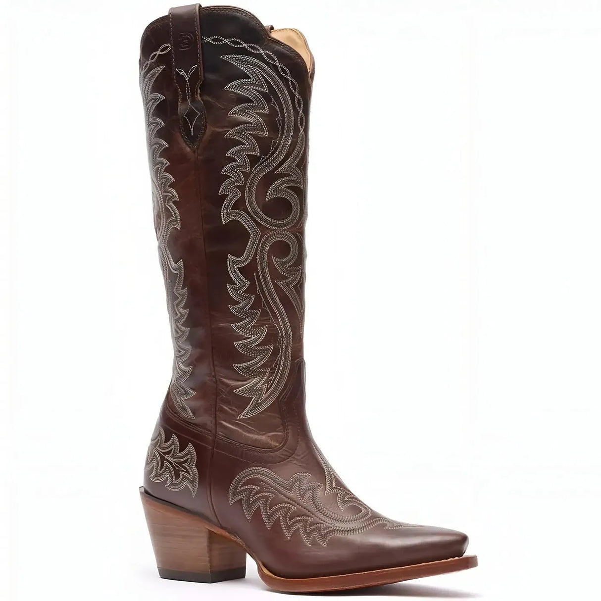 Durango Women’s Durango Crush Tall Western Boot Mahogany Medial