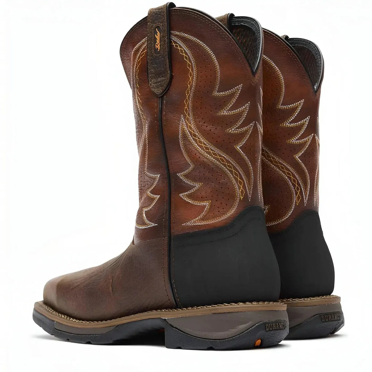 Durango Workin’ Rebel Steel Toe Ventilated with InsulKul Work Boot Heel