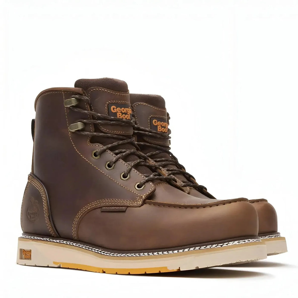 TNDコーポレーション LegaBeat ピッツーラスポーツウッドタイプ ホーン Georgia Boot AMP LT Wedge Comp Toe Waterproof Boot – Steel Toes