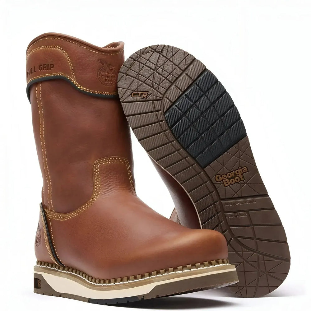 Georgia Boot AMP LT Wedge Pull On Work Boot Sole