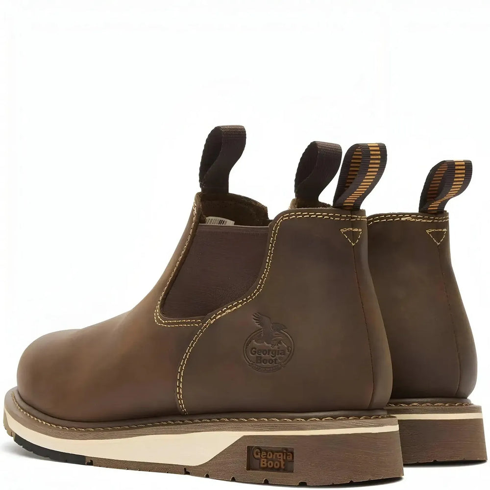 Georgia Boot AMP LT Wedge Work Romeo Heel