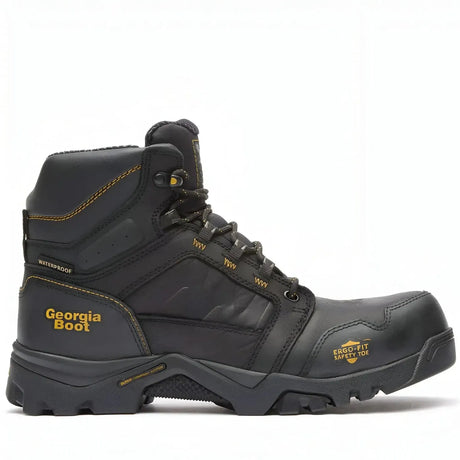 Georgia Boot Amplitude Composite Toe Waterproof Work Boot Black Cover