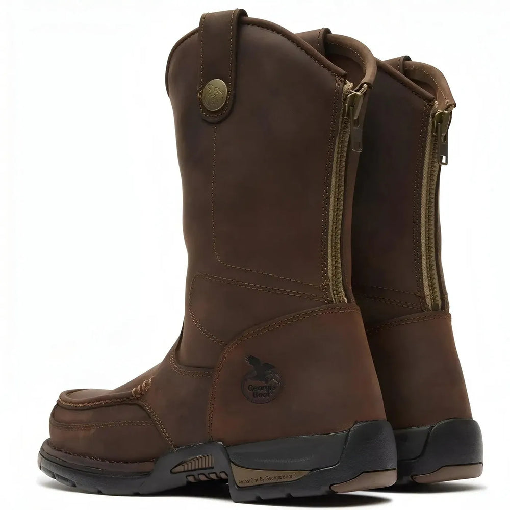 Georgia Boot Athens Pull-On Work Boot Heel