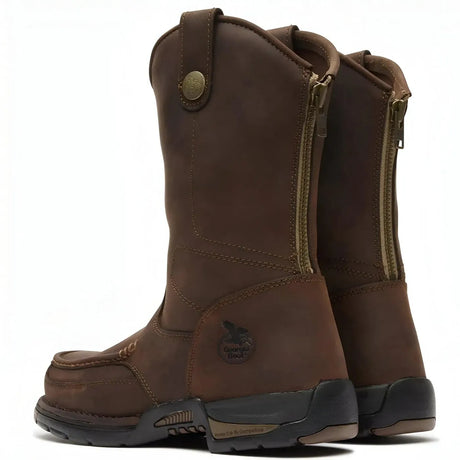 Georgia Boot Athens Pull-On Work Boot Heel