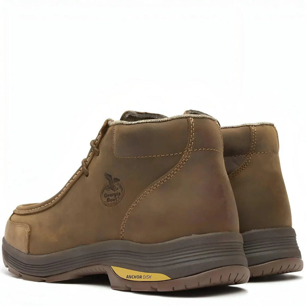 Georgia Boot Men's Athens SuperLyte Waterproof Wallabe Heel