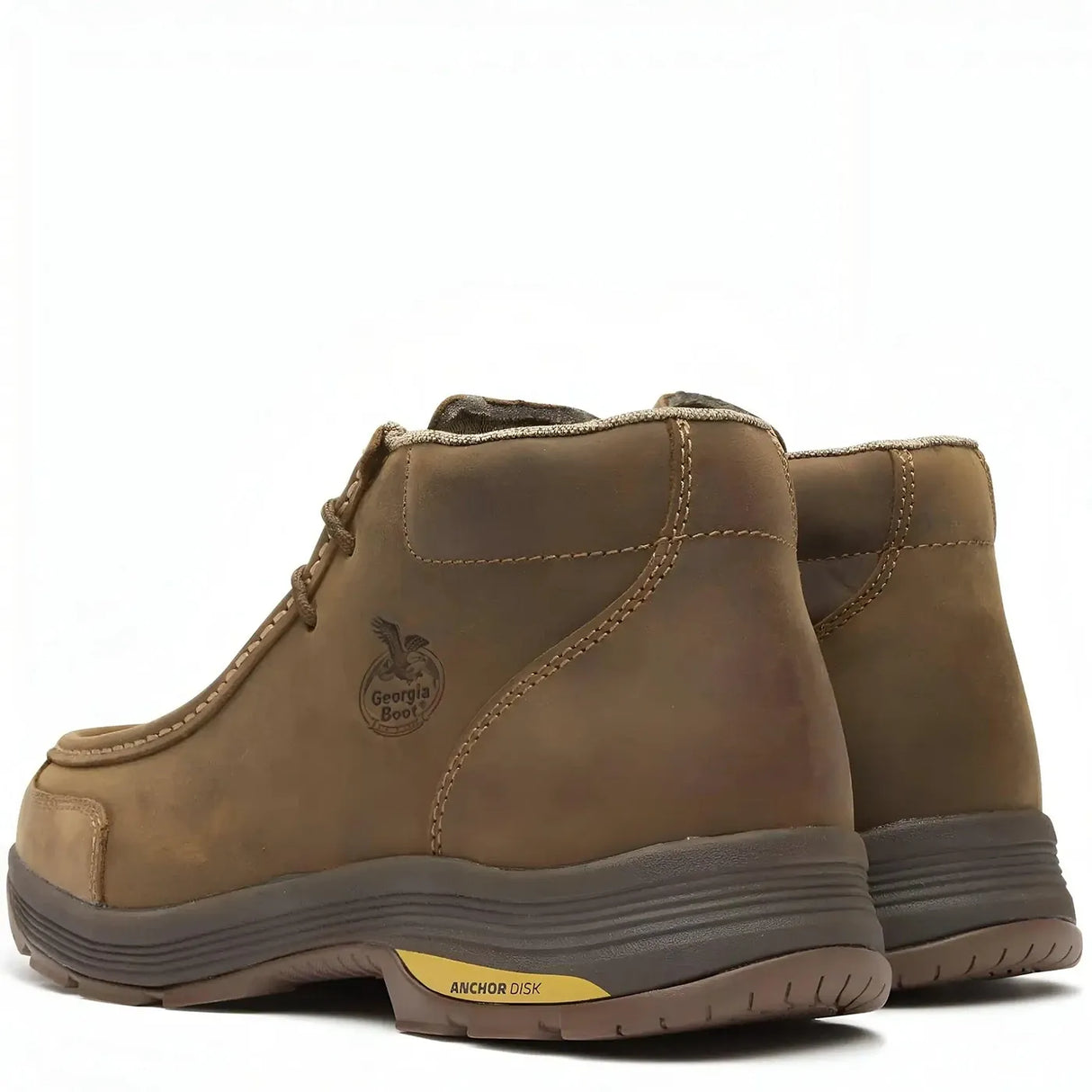 Georgia Boot Men's Athens SuperLyte Waterproof Wallabe Heel