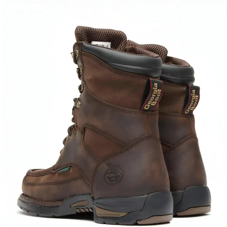 Georgia Boot Athens Waterproof Work Boot Heel