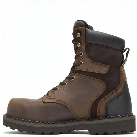 Georgia Boot Brookville 8" Steel Toe Waterproof Work Boot Side