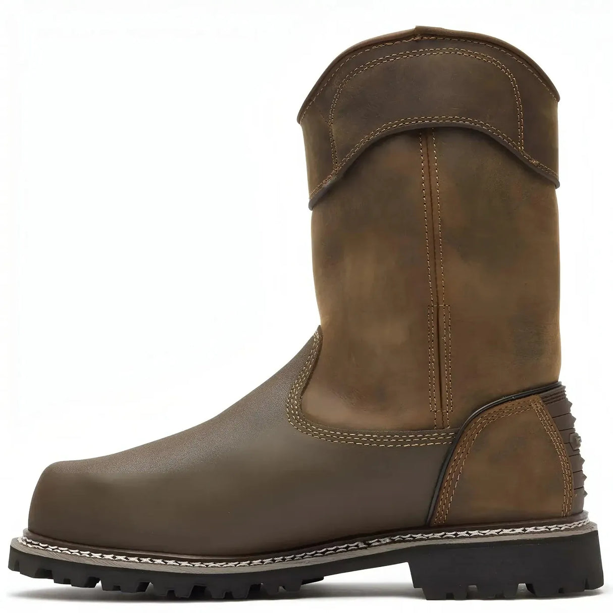 Georgia Boot Men's Brute Met Guard Composite Toe Waterproof Work Boot Side