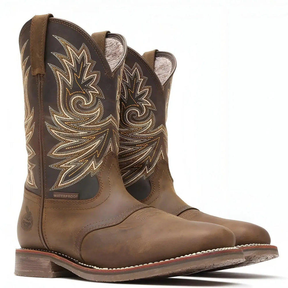Georgia Boot Carbo-Tec Elite Waterproof Western Boot Medial