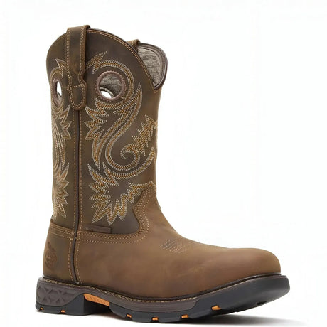 Georgia Boot Carbo-Tec FLX Alloy Toe Waterproof Pull-on Boot Crazy Horse Inner