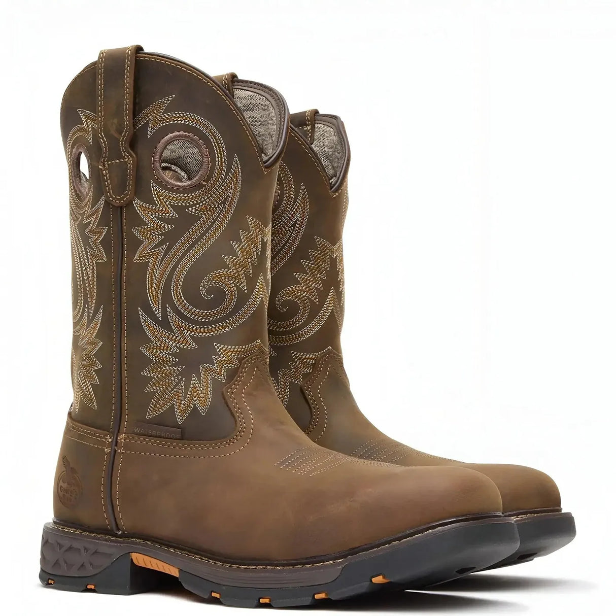 Georgia Boot Carbo-Tec FLX Alloy Toe Waterproof Pull-on Boot Crazy Horse Medial