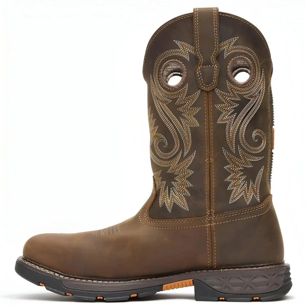 Georgia Boot Carbo-Tec FLX Alloy Toe Waterproof Pull-on Boot Crazy Horse Side