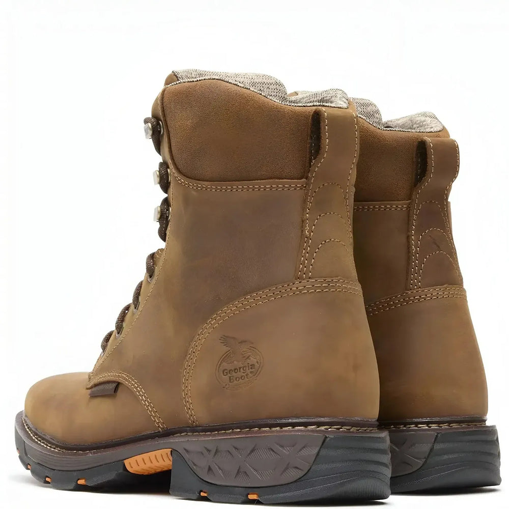 Georgia Boot Carbo-Tec FLX Waterproof Lacer Work Boot Heel