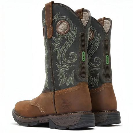 Georgia Boot Carbo-Tec FLX Waterproof Pull-on Work Boot Heel