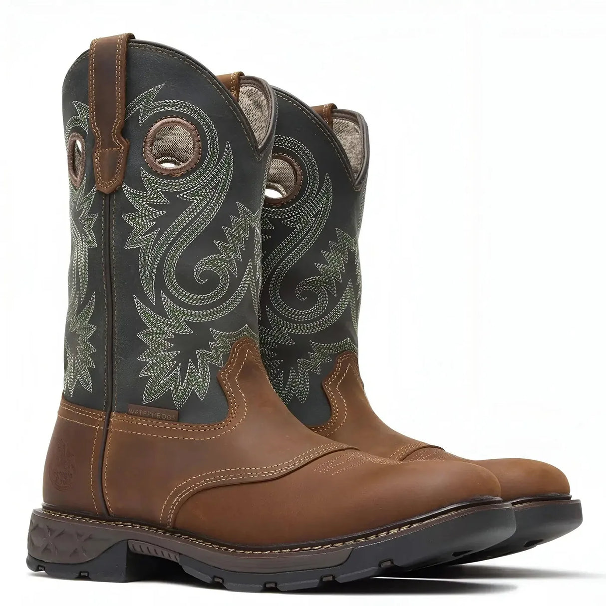 Georgia Boot Carbo-Tec FLX Waterproof Pull-on Work Boot Medial