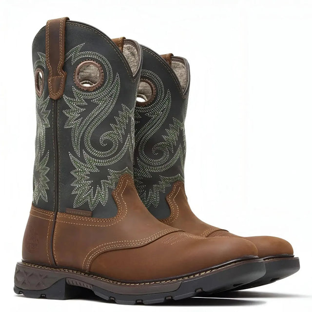 Georgia Boot Carbo-Tec FLX Waterproof Pull-on Work Boot Medial