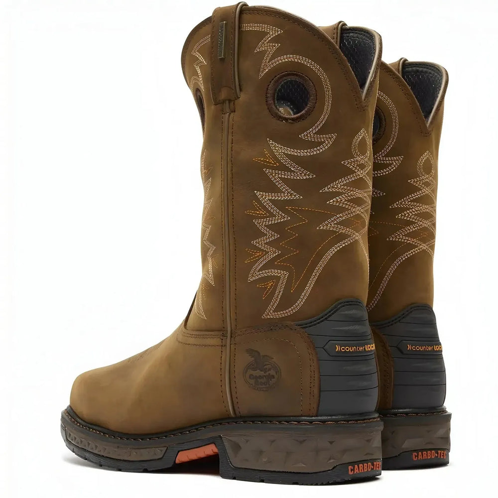 Georgia Boot Carbo-Tec LT Alloy Toe Waterproof Pull-On Boot Heel