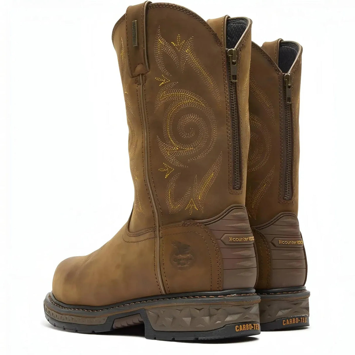 Georgia Boot Carbo-Tec LT Composite Toe Waterproof Work Wellington Heel