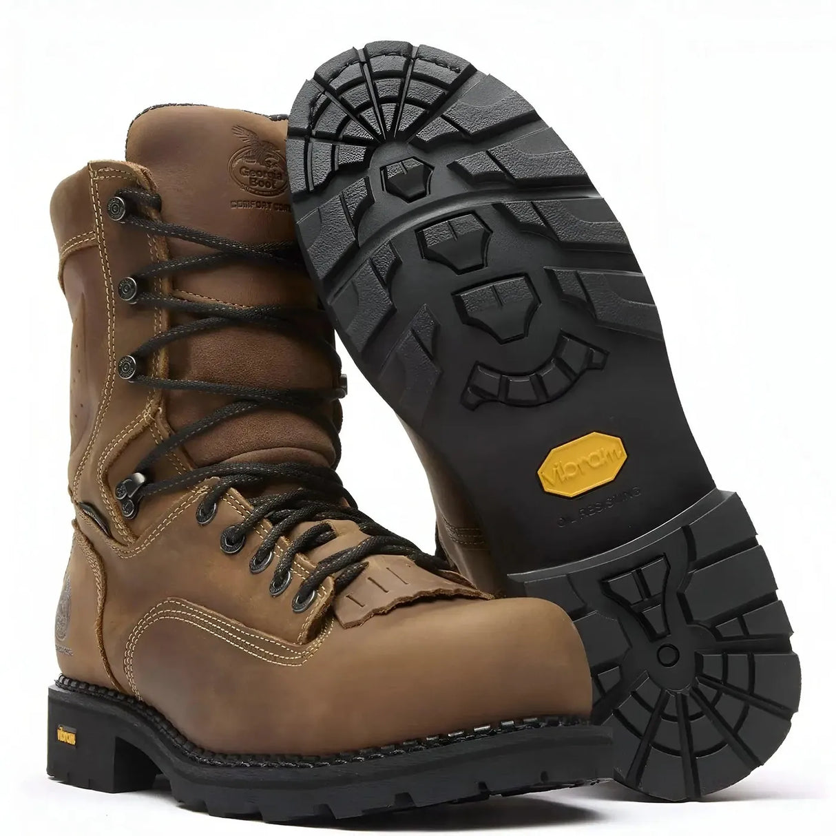 Georgia Boot Comfort Core Composite Toe Waterproof Logger Work Boot Sole