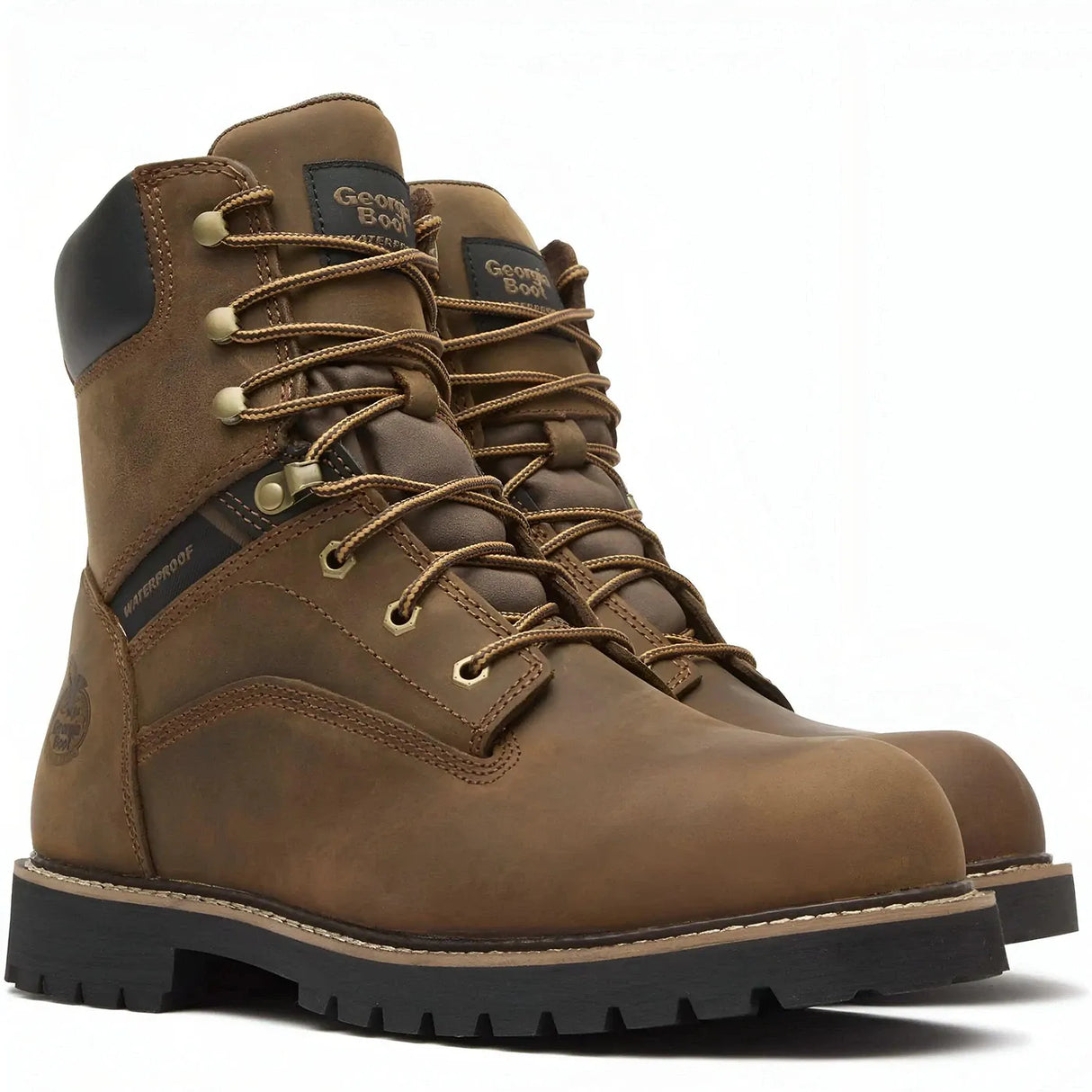 Georgia Boot Core 37 Steel Toe Waterproof Work Boot Medial