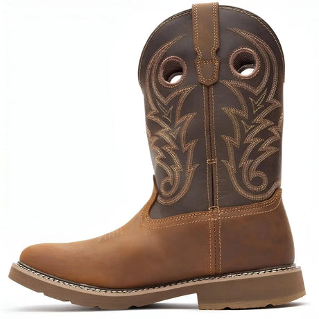 Georgia Boot Core 37 Western 11" Waterproof Pull-On Work Boot Side