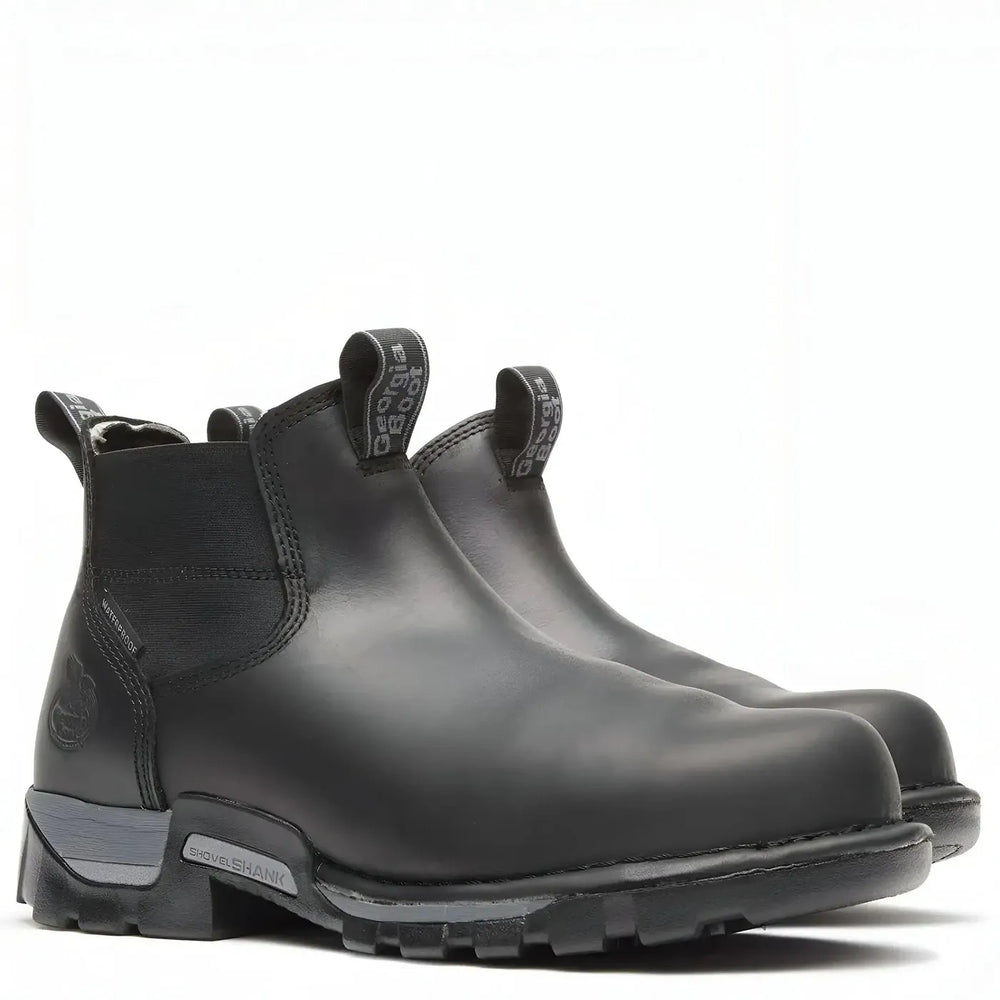 Georgia Boot Eagle One Steel Toe Waterproof Chelsea Boot Medial