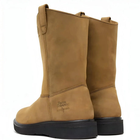 Georgia Boot Farm and Ranch Pull On Work Boot Heel