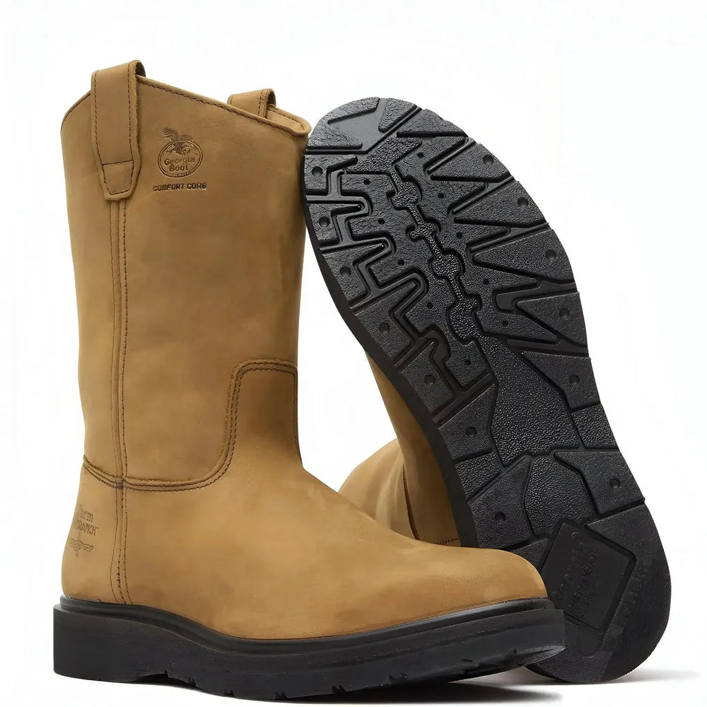 Georgia Boot Farm and Ranch Pull On Work Boot Sole