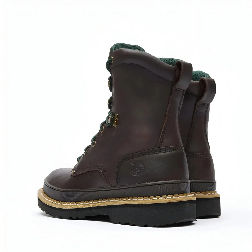 Georgia Boot Georgia Giant 8" Steel Toe Work Boots Heel