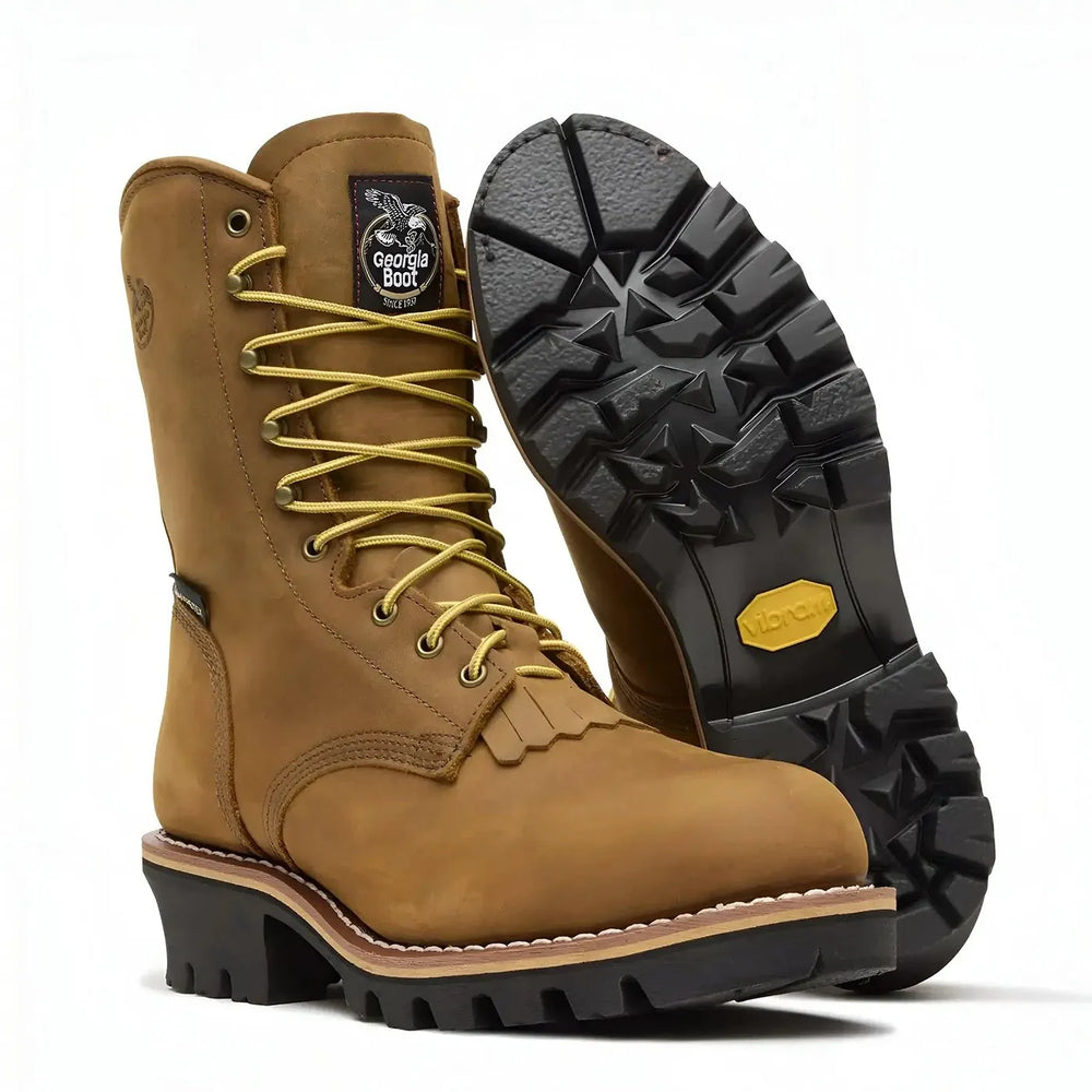 Georgia Boot Steel Toe GORE-TEX® Waterproof 400G Insulated Logger Boot Sole