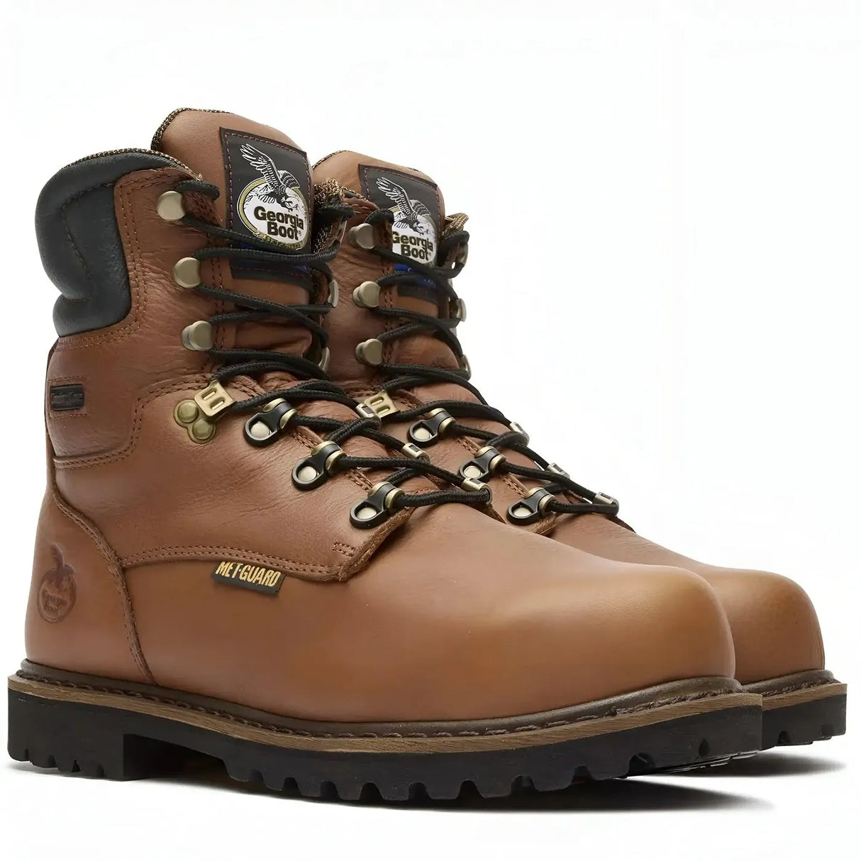 Georgia Boot Hammer Internal Metatarsal 8" Steel Toe Work Boot Medial