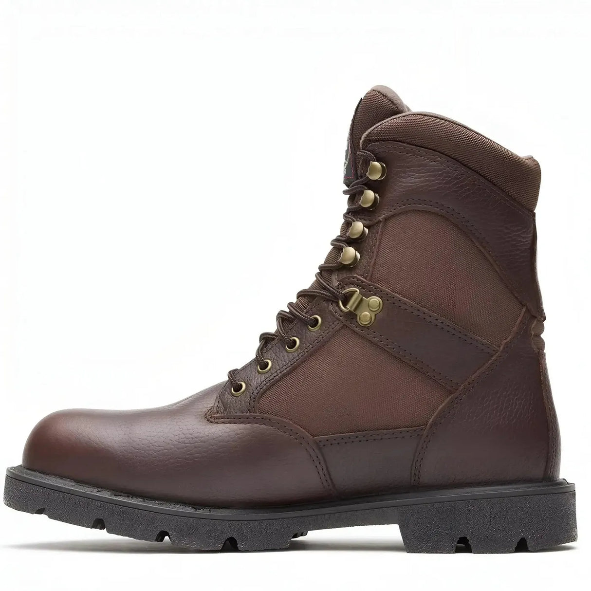 Georgia Boot Homeland 8" Steel Toe Waterproof Work Boot Side