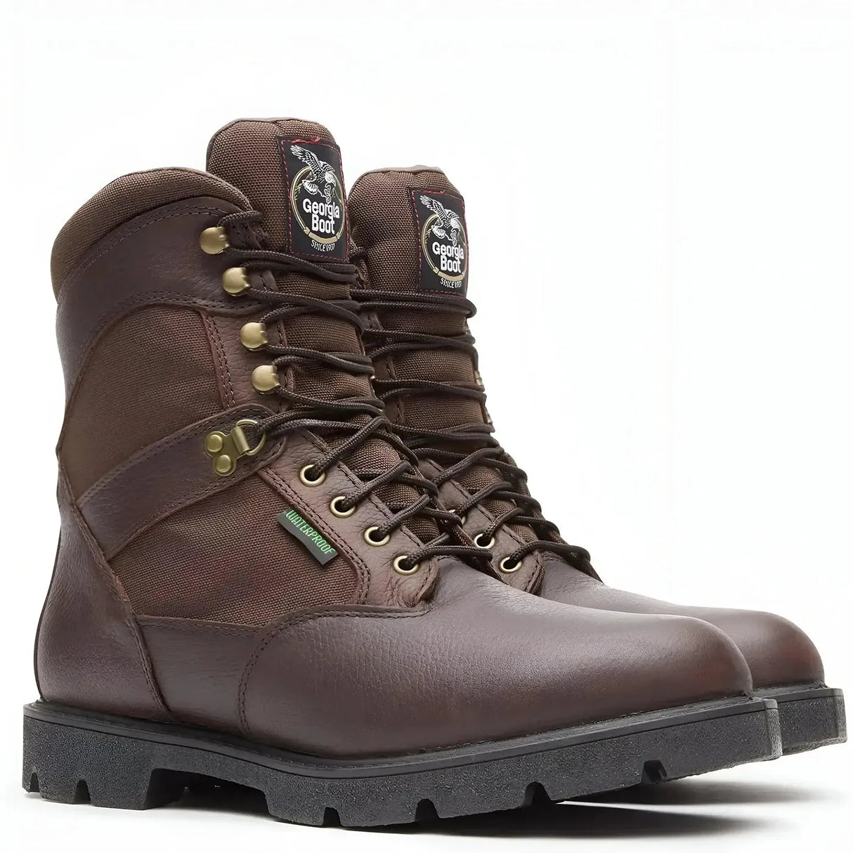 Georgia Boot Homeland Waterproof 600G Insulated Work Boot Medial