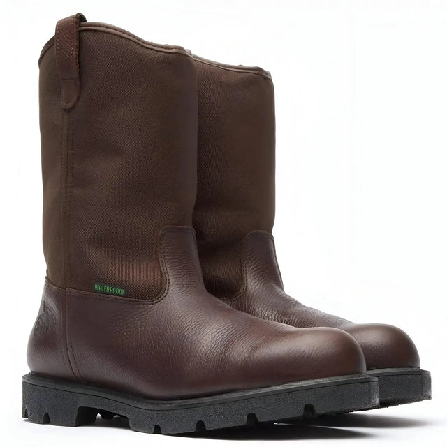 Georgia Boot Homeland Steel Toe Waterproof Wellington Medial