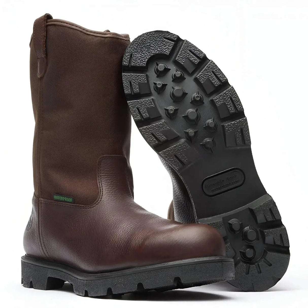 Georgia Boot Homeland Steel Toe Waterproof Wellington Sole