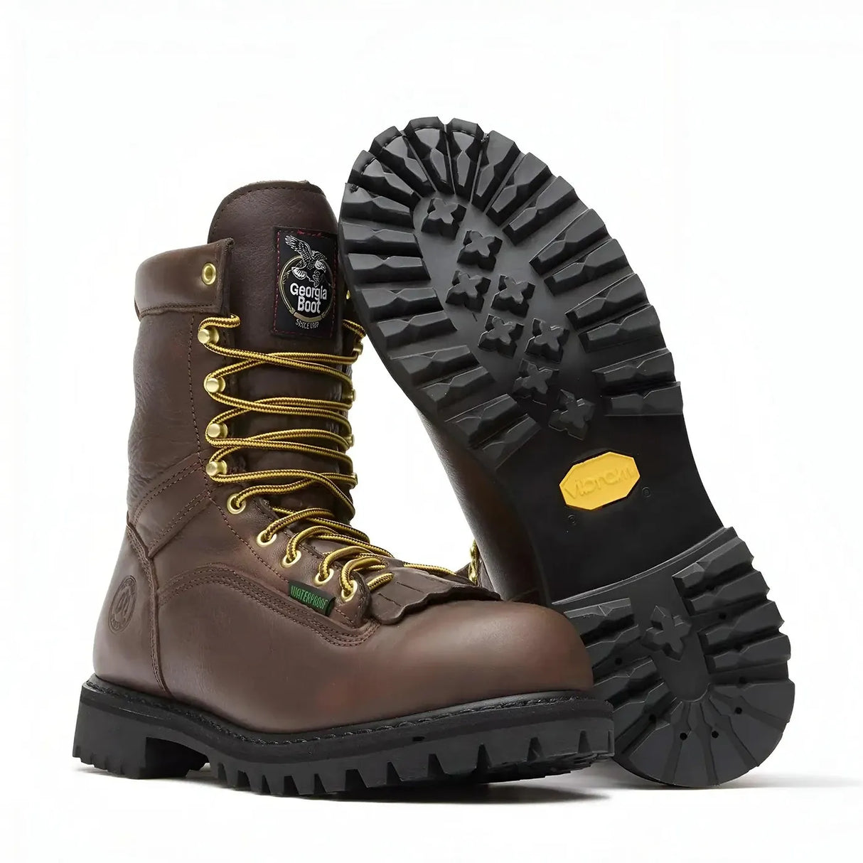Georgia Boot Lace-to-Toe Waterproof Work Boot Sole