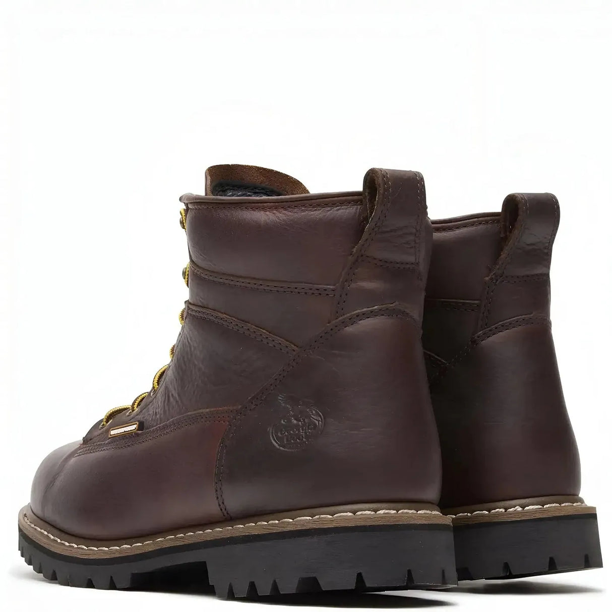 Georgia Boot Waterproof Lace-To-Toe Work Boot Heel