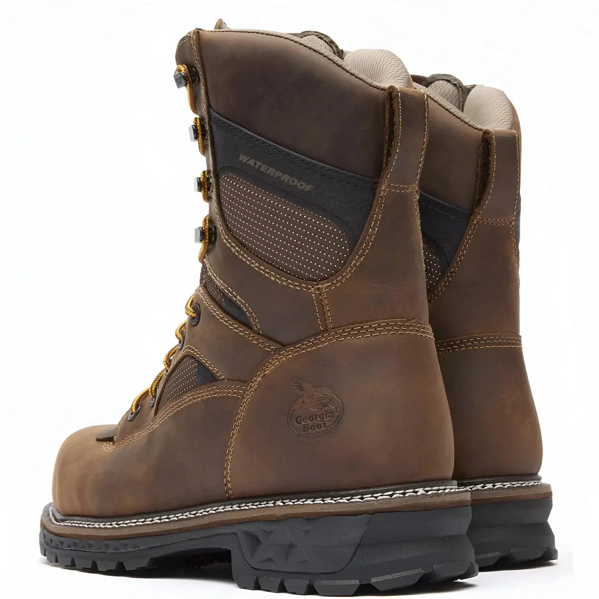 Georgia Boot LTX Logger 9" Nano Composite Toe Waterproof Work Boot Side
