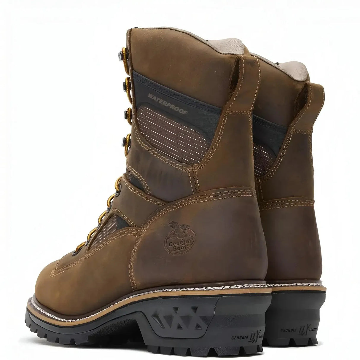 Georgia Boot LTX Logger Waterproof Work Boot Heel