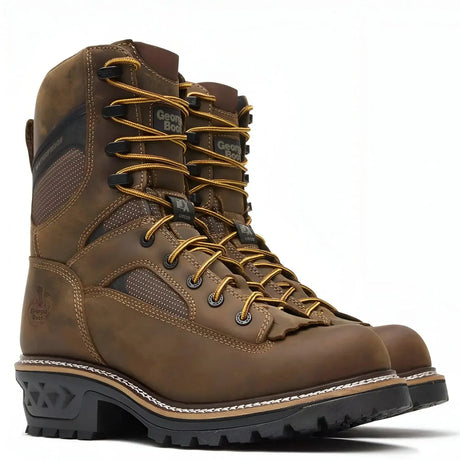Georgia Boot LTX Logger Waterproof Work Boot Medial