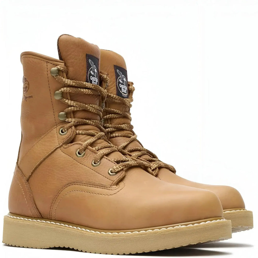 Georgia Boot Wedge 8" Work Boot Medial