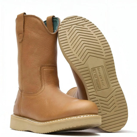 Georgia Boot Wedge Work Wellington Sole